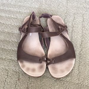 Patagonia dark brown sandals